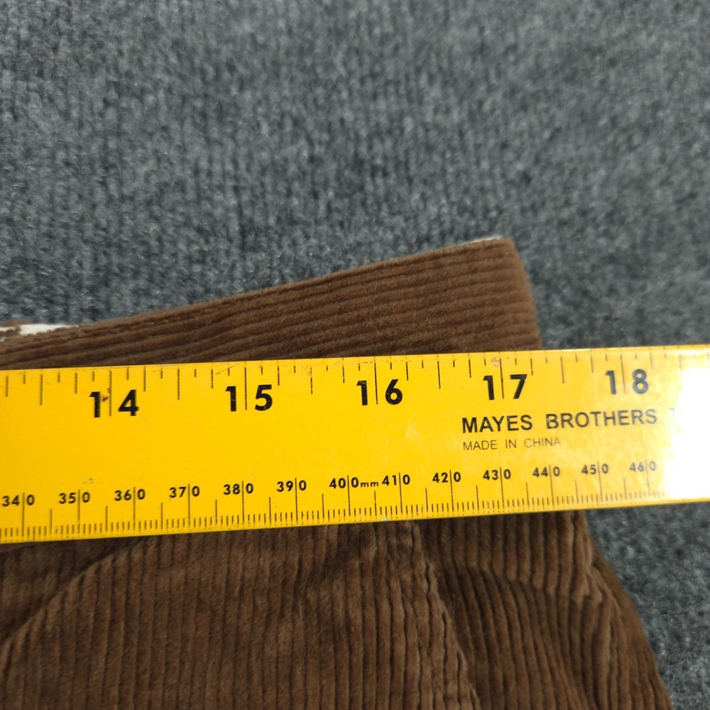 L.L. Bean Stretch Country Corduroy Pants Mens 33x32 (Fit 34x31) Brown - Picture 4 of 14